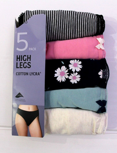 Ladies 5 pack - s, cotton