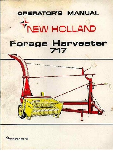 New holland forage harvester - forage,