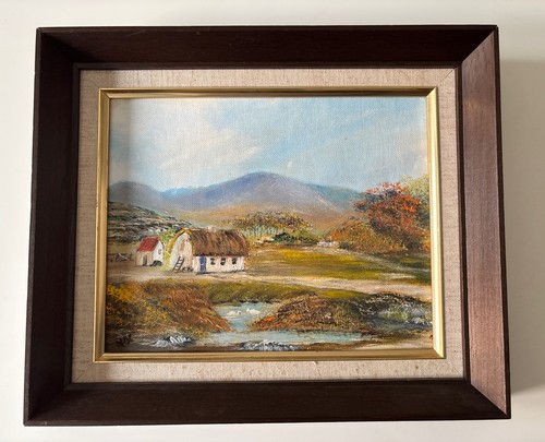 Original oil painting - by, irish