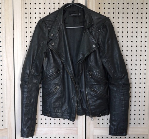 Zara woman black genuine 100 - genuine, 100%