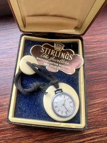 Juvenia fob watch 1930s - juvenia,