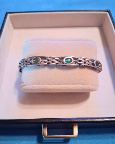 Sterling silver abalone - sterling,