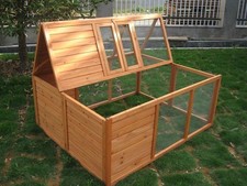 48in Folding Rabbit Run Hutch
