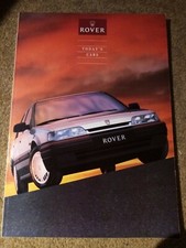 Vintage 1990 Rover Sales Brochure Mini Metro Maestro Montego MG Turbo GTA