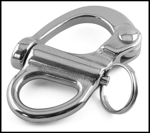 Fixed snap shackle - fixed, quick