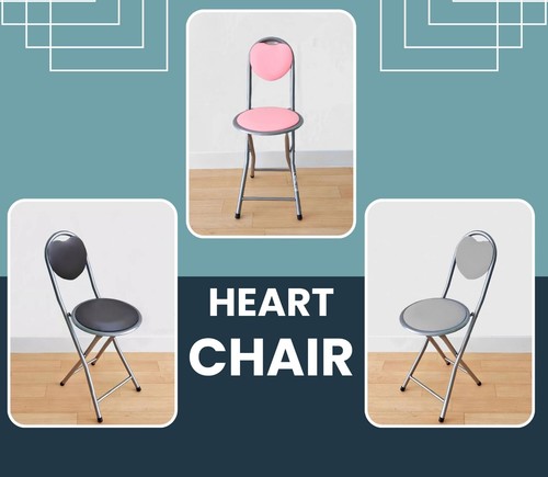 Heart folding chair - folding, breakfast