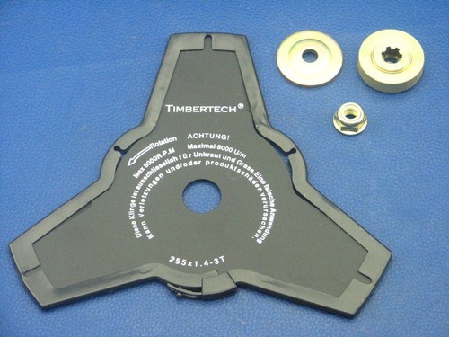 Tooth knife incl washers - knife, incl.