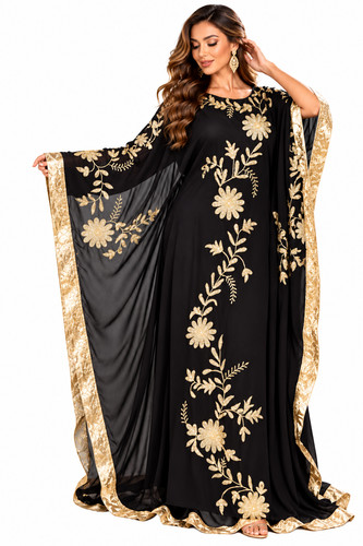 Stylish georgette new - georgette, moroccan