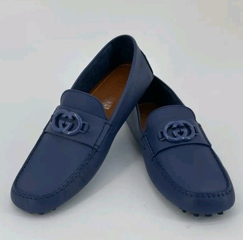 New gucci loafers - gucci, blue