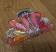 Lelli Kelly make up kit fan design lip glosses eyeshadows and blushers