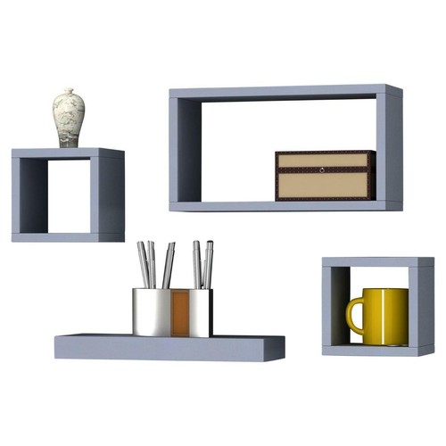 Set grey wooden - of,
