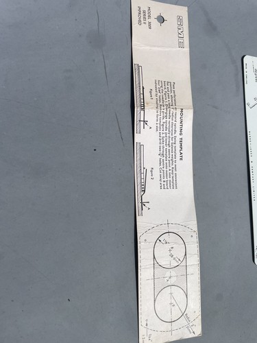 Sme mounting template for - template,