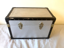 Vintage Silver Tuck Box -