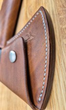 Leather sheath & overstrike for Gransfors Bruk Scandinavian Forest Ax e 