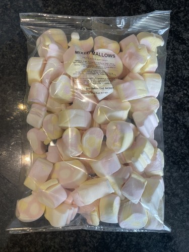 4x300g mixed marshmallows - mixed,