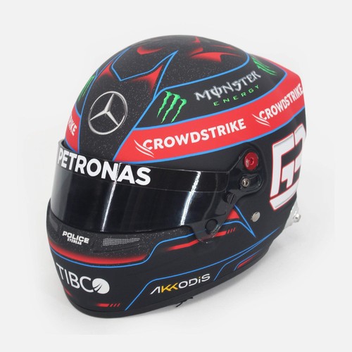 George russell signed mercedes - russell,