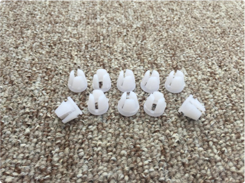 Fit porsche 10x - white, plastic