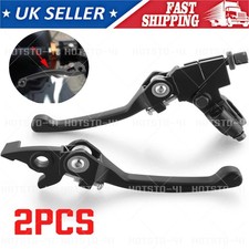 Black Pit Dirt Bike Snap Back Brake Clutch Lever 110cc 125cc 140cc 160cc Pitbike