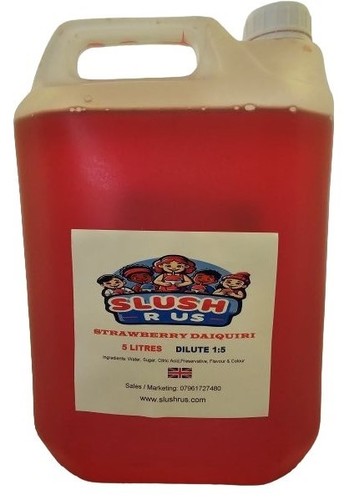 Strawberry daiquiri slush - strawberry,