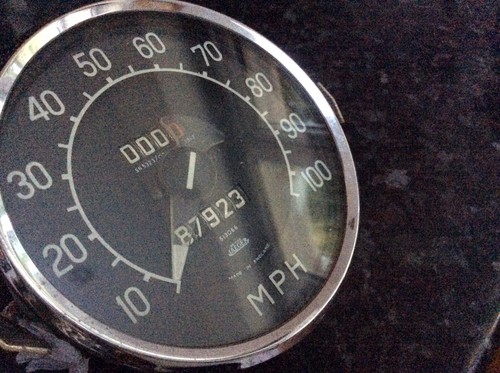 Jaeger vintage mph - mph, speedometer