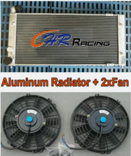 Aluminum Radiator + Fans For