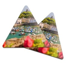 Triangle MDF Coaster Tenby