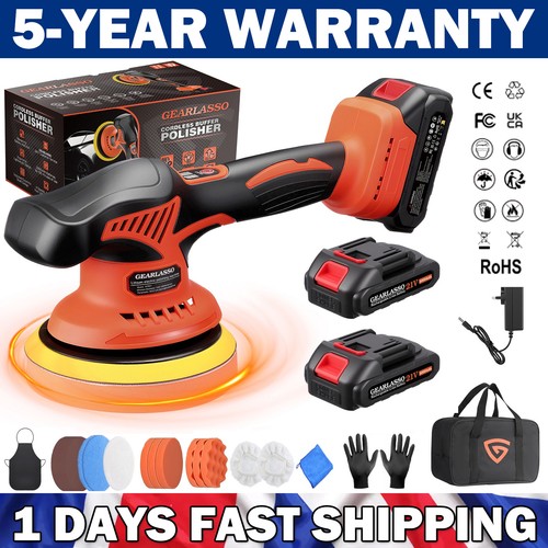 Gearzaa cordless car buffer - gearzaa,