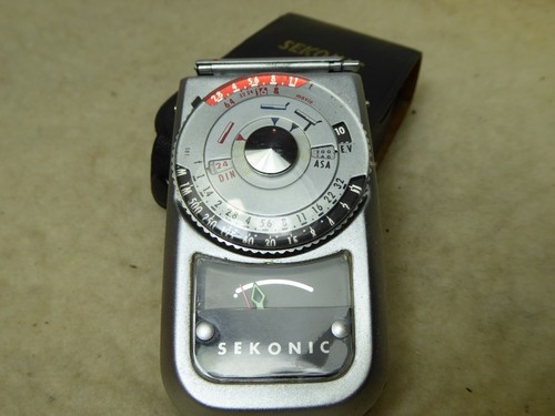Vintage sekonic light meter - sekonic,