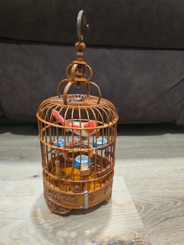 Vintage chinese wood - chinese, bird