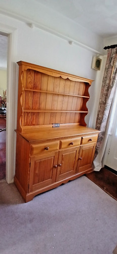 Ercol pine kitchen dresser - pine,