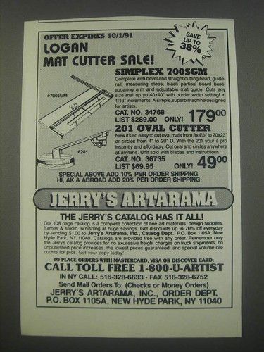 1991 jerry artarama - jerry's,