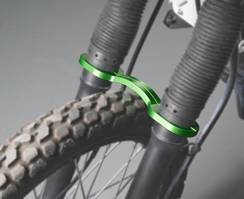 Front fork brace - brace, bracket