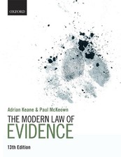 The Modern Law of Evidence by