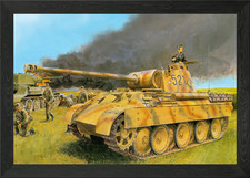 Panzer V Panther Tank Framed