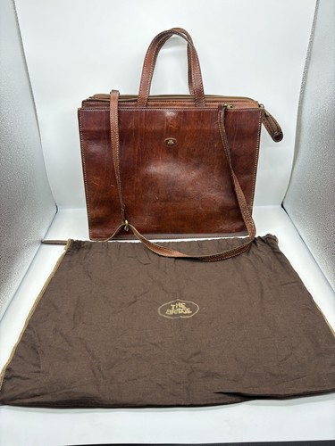 The bridge leather briefcase - leather,