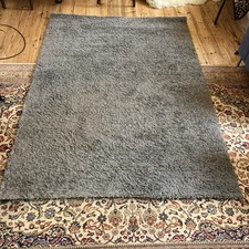 IKEA HAMPEN Large Shaggy grey