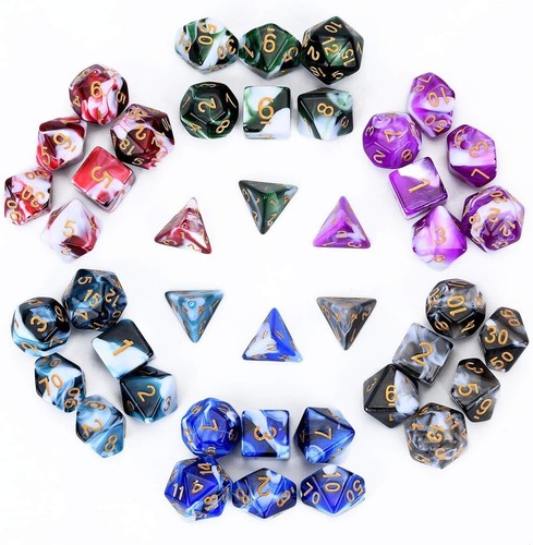 Dice pack polyhedral - 7,