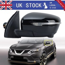 Left Black Door Wing Mirror