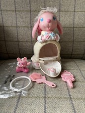 Vintage 1980's Tonka Keypers Joyful Bunny Rabbit Complete 