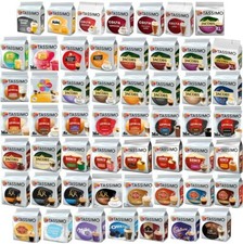 Tassimo Pods (Coffee, Tea, Hot Chocolate T-Discs, Capsules) 50+ Blends Free P&P