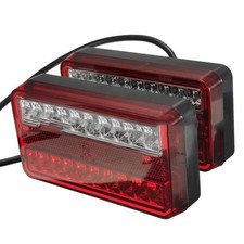 LED Rear Tail Lights Pair 12V