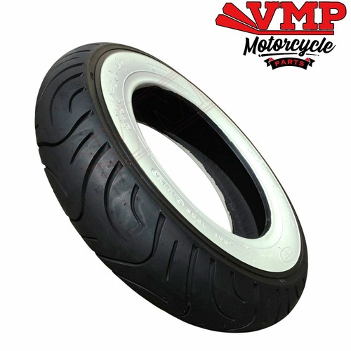 White wall retro tyre - white,