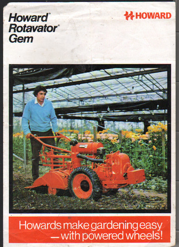 Howard gem garden rotavator - howard,