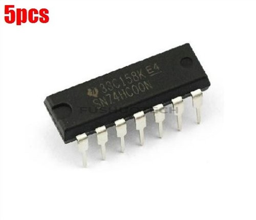 5pcs dip nand gate - 14-dip,
