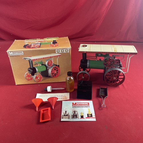 Vtg mamod te1a steam tractor - vtg.,