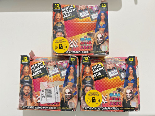 Boxes topps wwe - (72, packs)