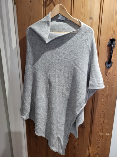 Used grey wool cashmere - grey, wool/cashmere