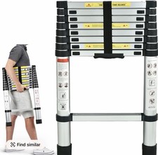 Telescopic Ladder with Hook &