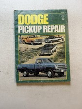 Dodge D-100 D-200 D-300 1970-1979 Pick-up Truck Shop Service Manual Engine Guide