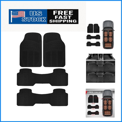 Heavy duty rubber - 4-pc, floor